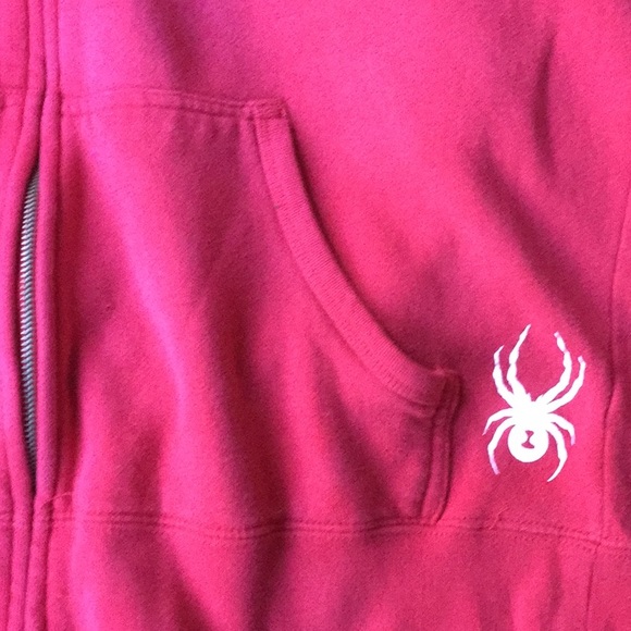 Vintage Spyder Zip Front Hoodie In Men’s Size L. - Picture 4 of 5